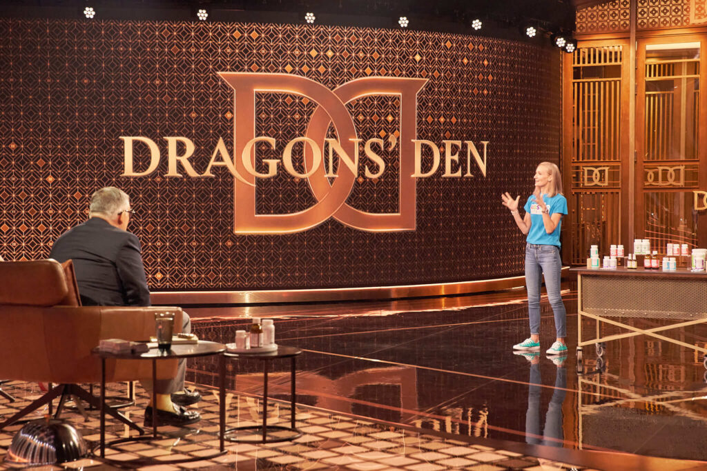 Caitlyn on CBC Dragons' Den!